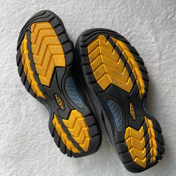 Keen Women’s Blue/Yellow Closed Toe Sandals Size 7 - Picture 6 of 8